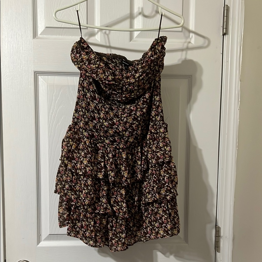 Floral Ruffle Dress